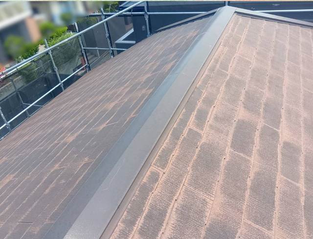 屋根　棟板金　棟