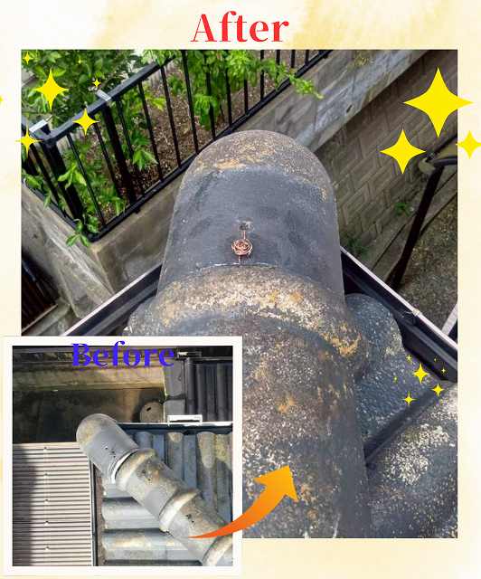 ビフォーアフター　瓦