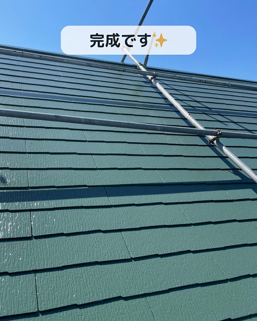 神戸市西区で屋根の塗装工事!遮熱塗料「スーパーシャネツサーモSi」で劣化した屋根が快適に!