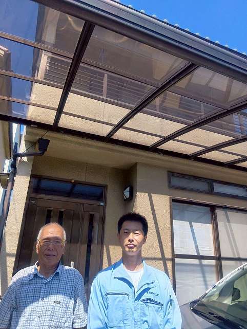 加古川市のM様より「工事後の見た目もきれいで、両親もとても喜んでくれました！」との完工アンケートを頂きました✨