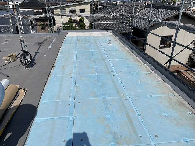 絶縁シート　防水工事