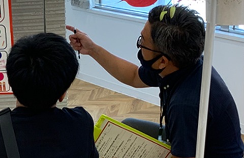 カラーシミュレーション　打ち合わせ