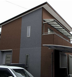 加古郡播磨町で外壁塗装・屋根塗装のビフォーアフター公開！縦ラインでおしゃれに一新【遮熱・低汚染塗料】