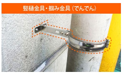 【外壁塗装をご検討中の方へ】外壁塗装と一緒に「樋バンド」のチェックも忘れずに！建物を守る大切なポイントをご紹介
