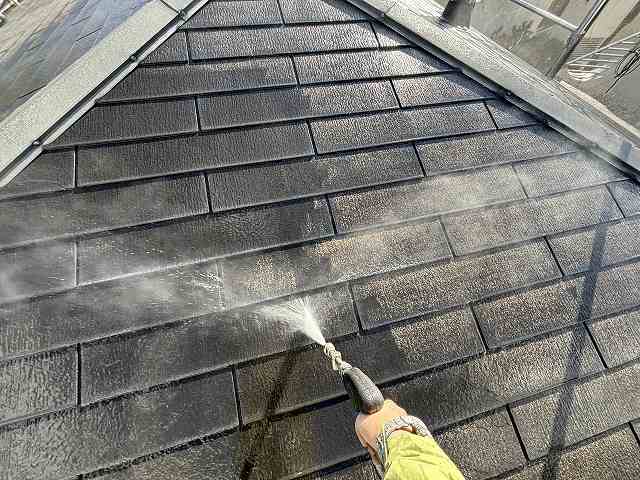 高圧洗浄2　街の屋根やさん明石・神戸店
